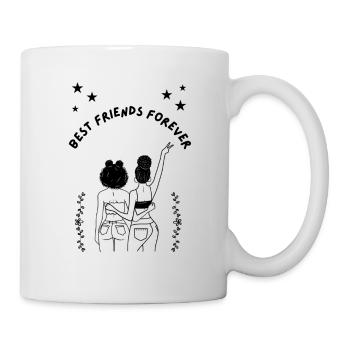 Meilleure Amie - Mug blanc - blanc - Droite