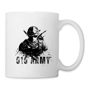 010 Armee - Tasse - Weiß - Rechts