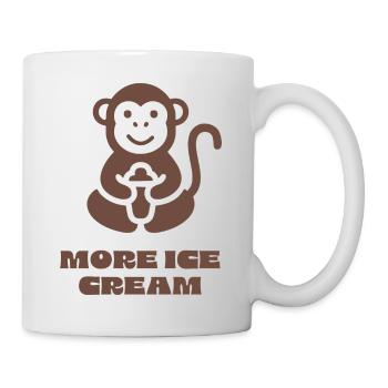 More Ice Cream - Tasse - Weiß - Rechts