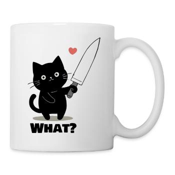 What-Cat - Mug - white - Right