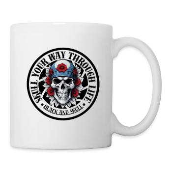 Skull Your Way Through Life - Mug - white - Right