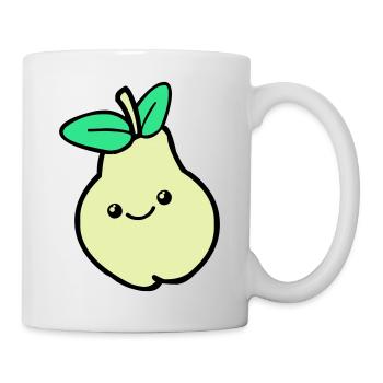 Bande dessinée Poire 02 - Mug blanc - blanc - Droite