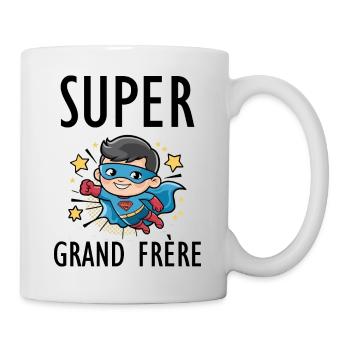 Super großer Bruder - Tasse - Weiß - Rechts