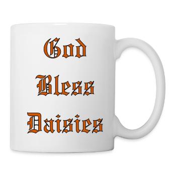 GodBlessDaisies - Mug - white - Right