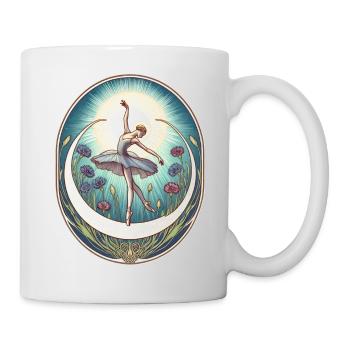 Blue Ballerina - Mug - white - Right