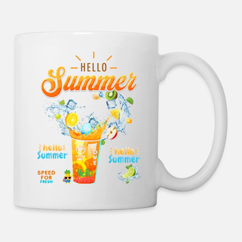 Hello Summer - Mug - white