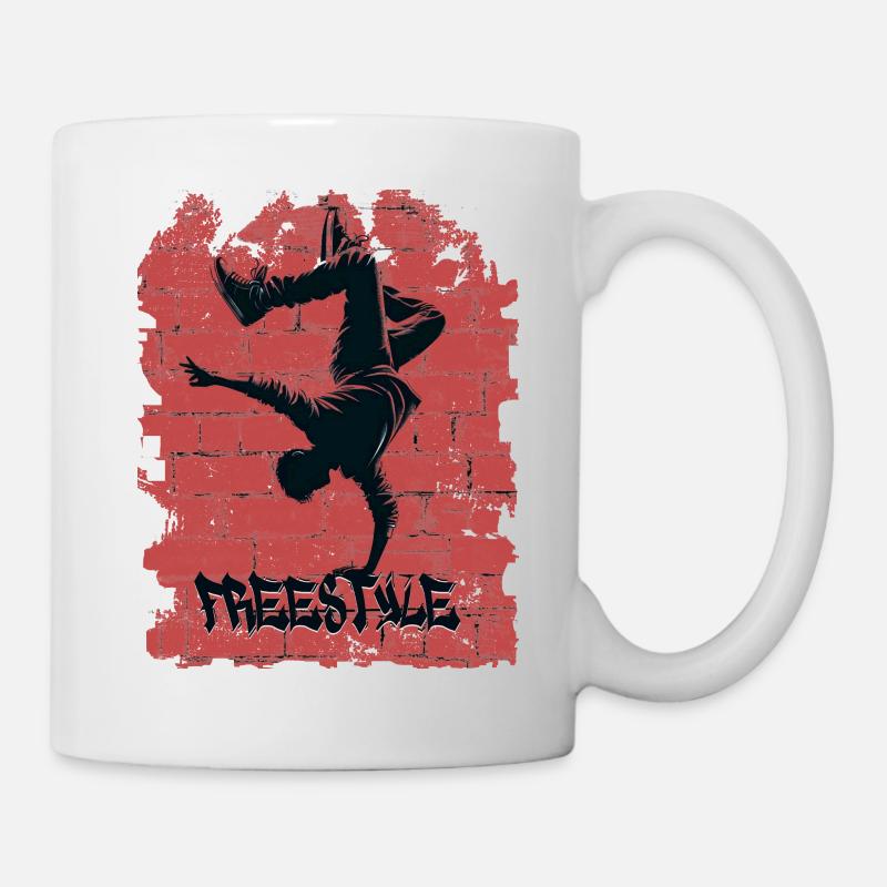 Freestyle - Tasse - Weiß