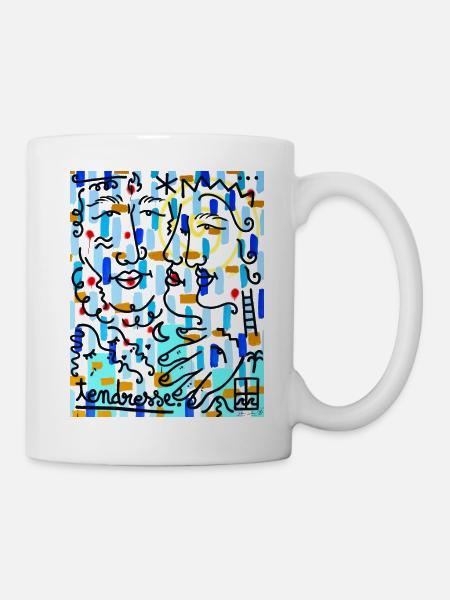 Tendresse - Mug blanc - blanc