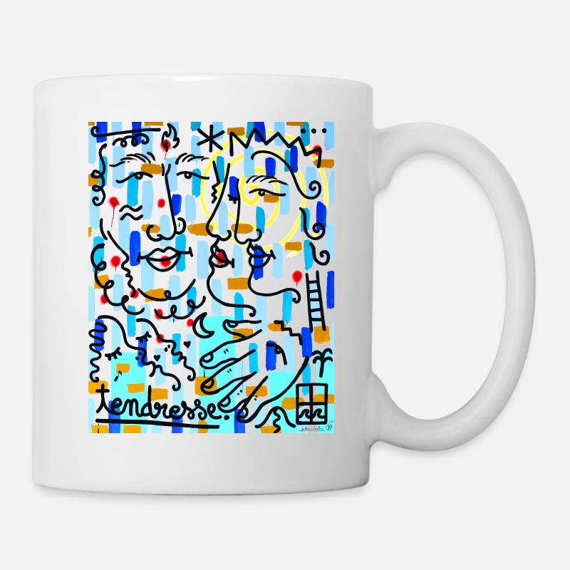 Tendresse - Mug blanc - blanc