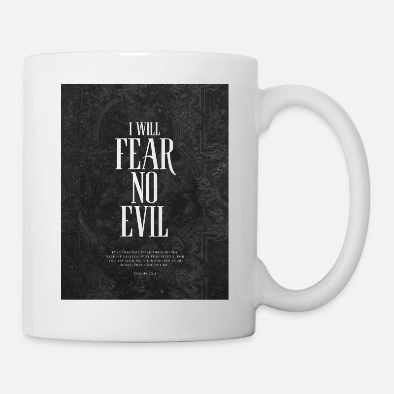 fear no evil - Mug - white