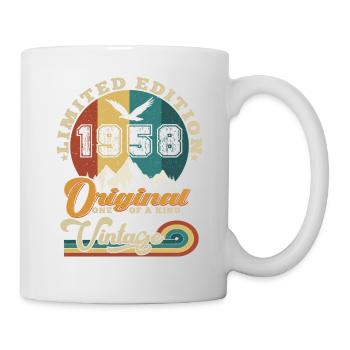 Original 1958 Vintage Édition limitée Cadeau - Mug blanc - blanc - Droite