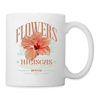 Hibiscus Flower Hibiscus Flower - Mug - white - Right