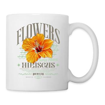 Hibiscus Flower Hibiscus Flower - Mug - white - Right