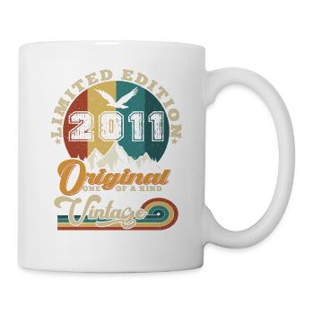 Original 2011 Vintage Édition limitée Cadeau - Mug blanc - blanc - Droite