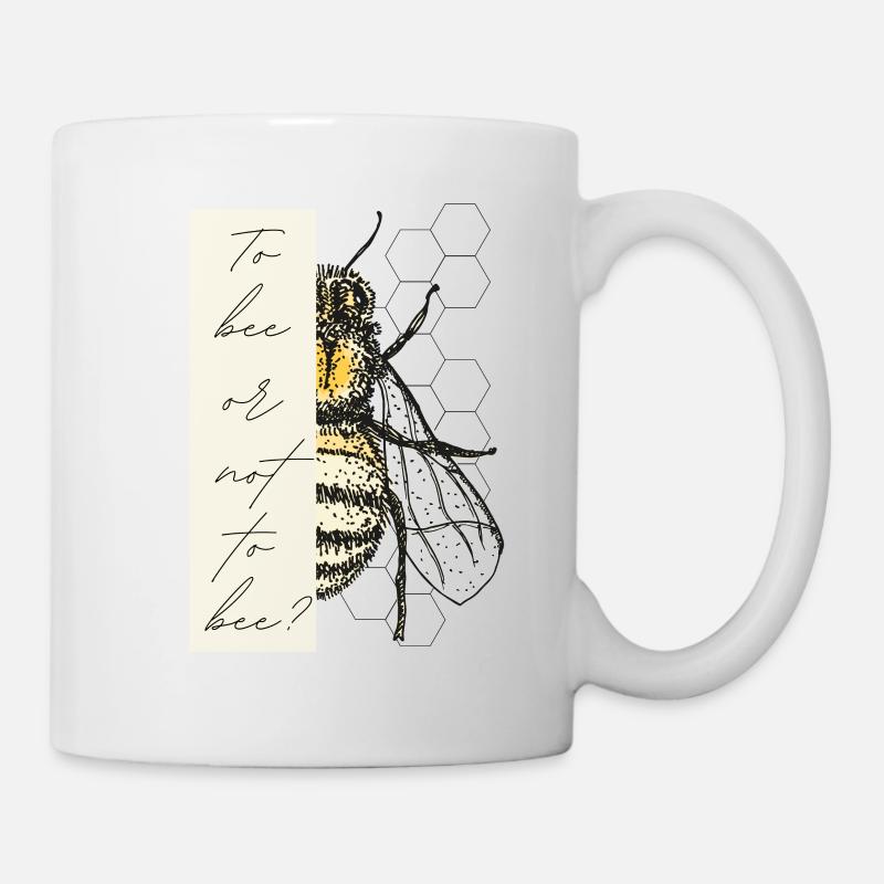 Philosophical bee - Mug - white