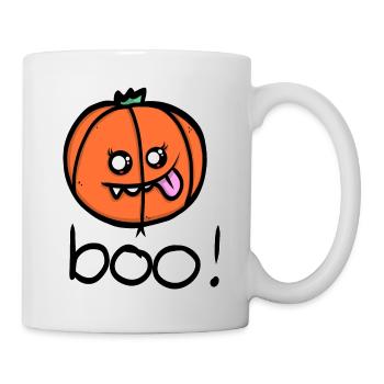 Citrouille enchanteresse – Chemise d’Halloween parfaite - Mug blanc - blanc - Droite