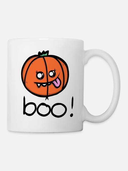Citrouille enchanteresse – Chemise d’Halloween parfaite - Mug blanc - blanc