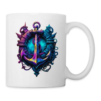 Ancre - Mug blanc - blanc - Droite