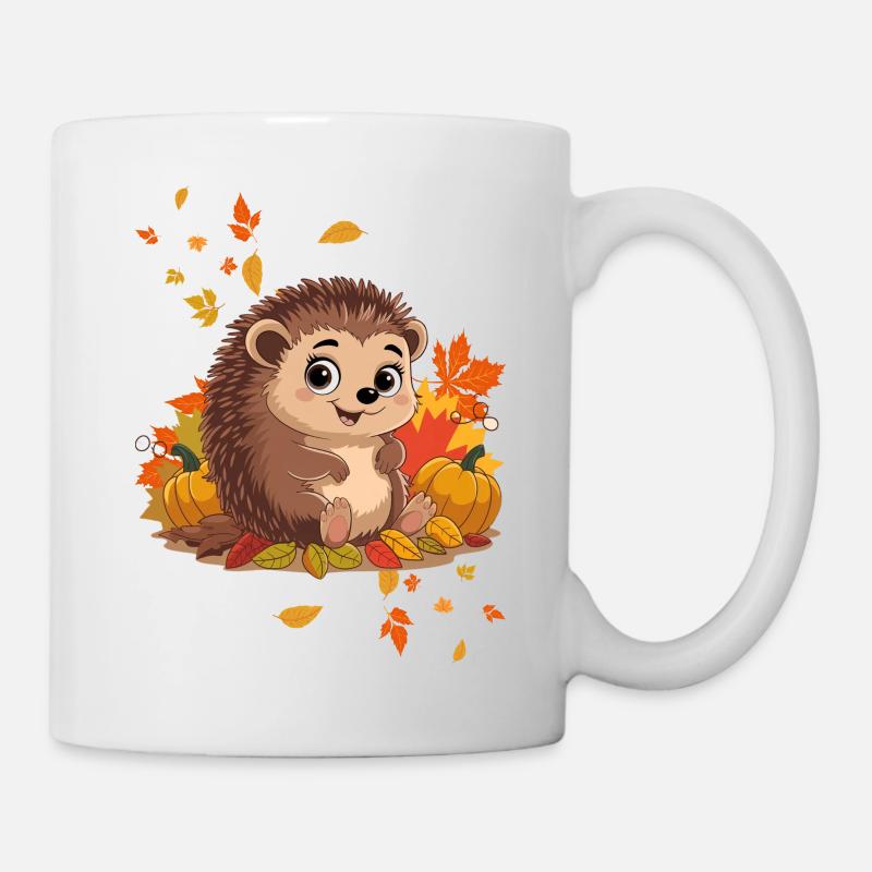 Herbst - Tasse - Weiß