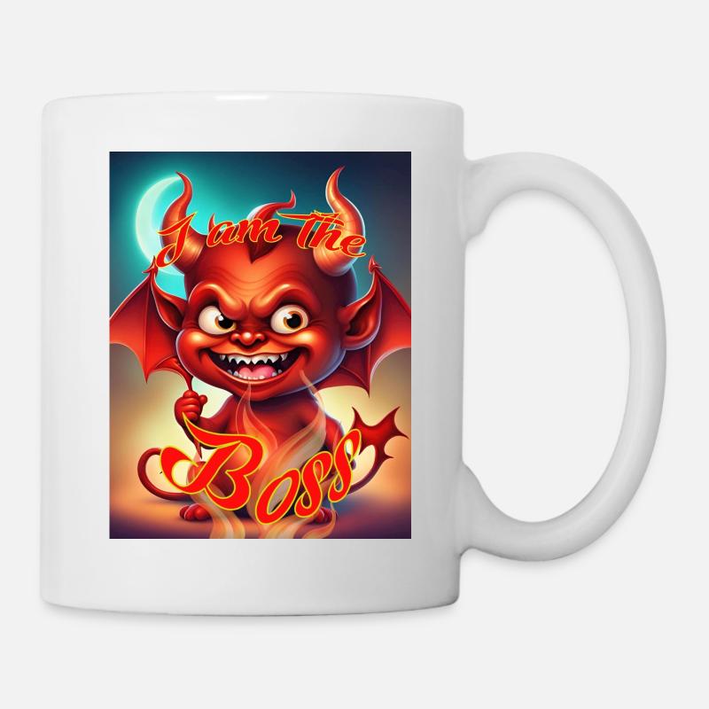 I am the Bo.. - Tasse - Weiß