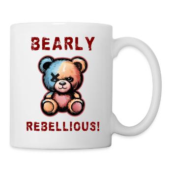 Bearly rebellious! - Mug - white - Right