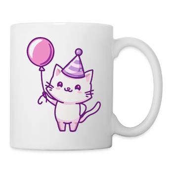 Cat Birthday Baby - Mug - white - Right