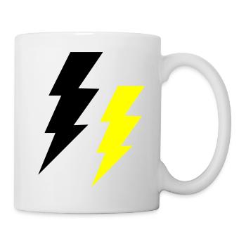 blitze thunder - Tasse - Weiß - Rechts