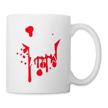 Heavy Metal Rocks Hard Rock Music Graffiti Star - Mug - white - Right