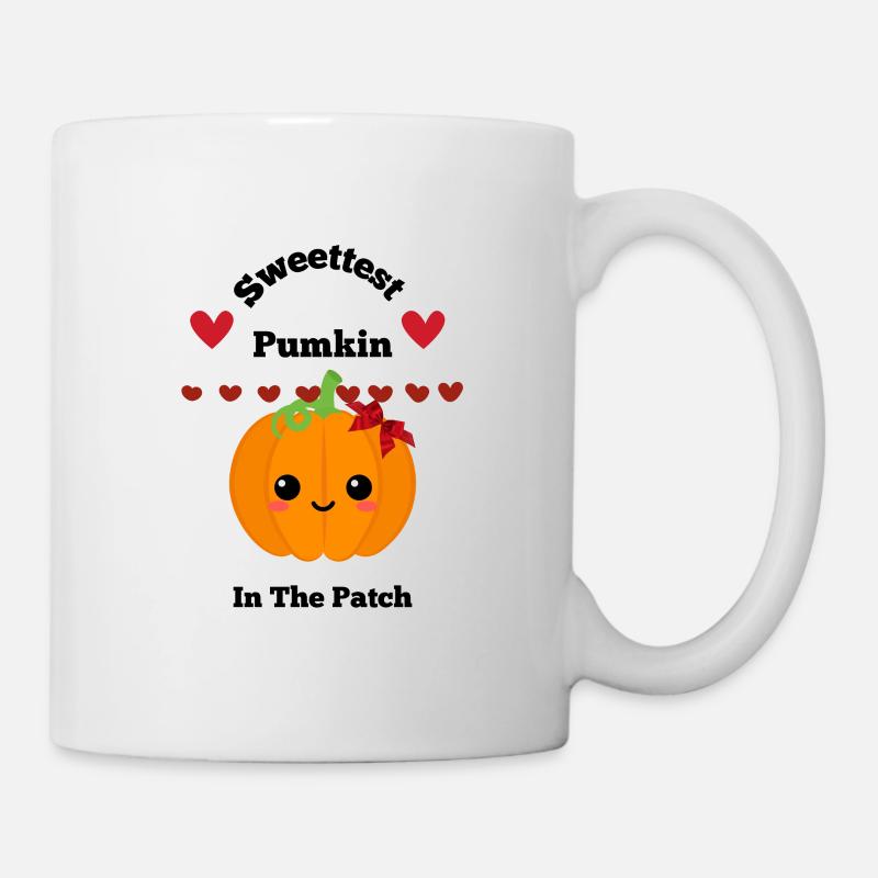 Sweettest pumkin - Tasse - Weiß
