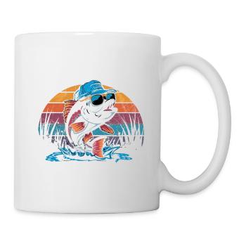 Ich bin so gut darin, Fische zu fangen, dass die Fische es sagen - Tasse - Weiß - Rechts