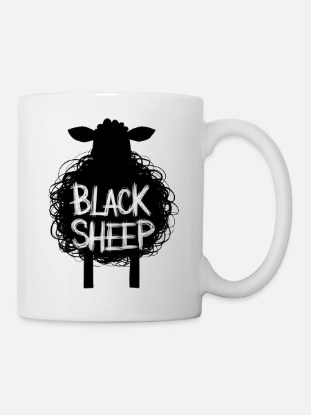 Black Sheep - Rebellious and Unique - Mug - white