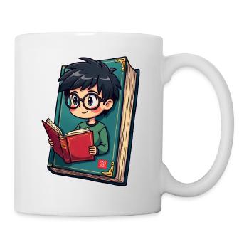 BOOK NERD - Mug - white - Right