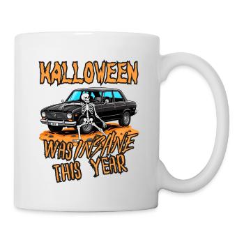 Halloween Was Insane This Year - Mug - white - Right