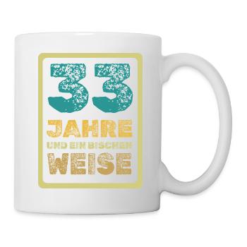 Age 33 - Mug - white - Right