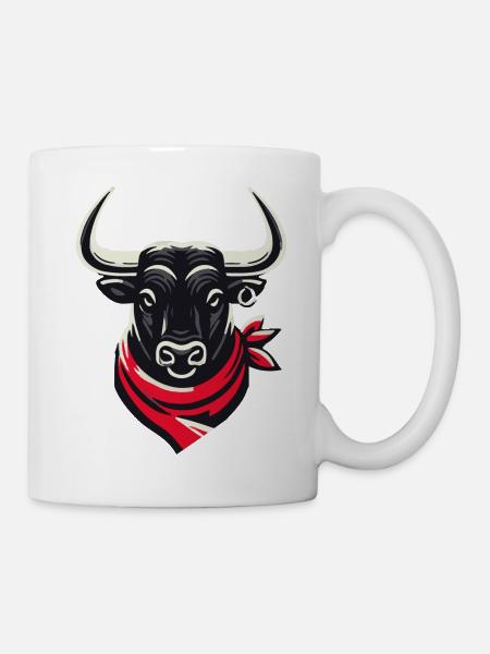 Bull feria - Mug - white