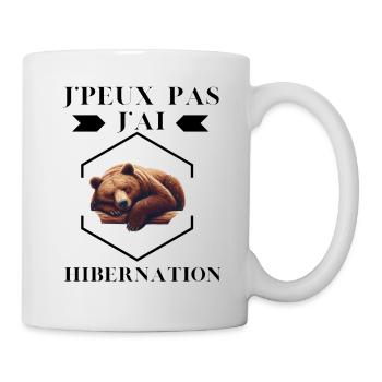 Meilleur vente Je peux pas j’ai hibernation - Mug blanc - blanc - Droite