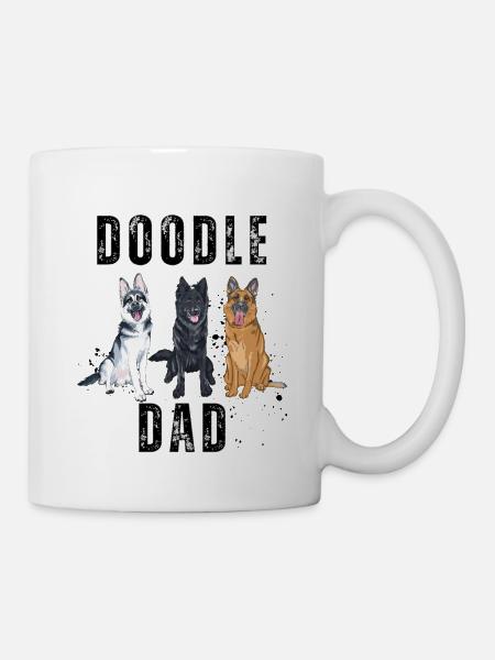Doodle Dad - Mug blanc - blanc
