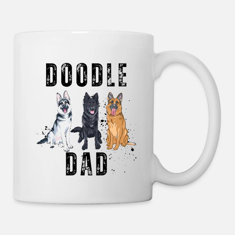 Doodle Dad - Mug blanc - blanc