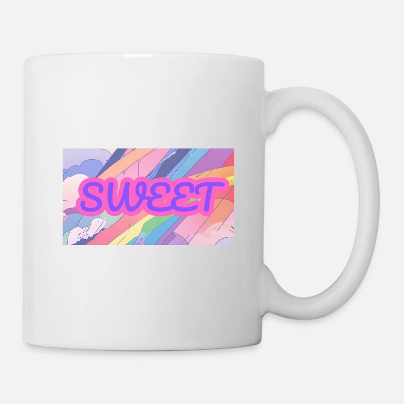 SWEET - Tasse - Weiß