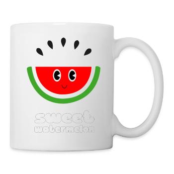 Süße Wassermelone - Tasse - Weiß - Rechts