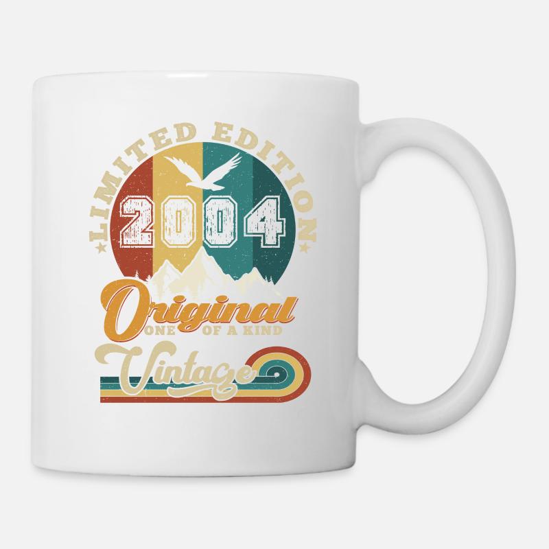 Original 2004 Vintage Limited Edition Geschenk - Tasse - Weiß
