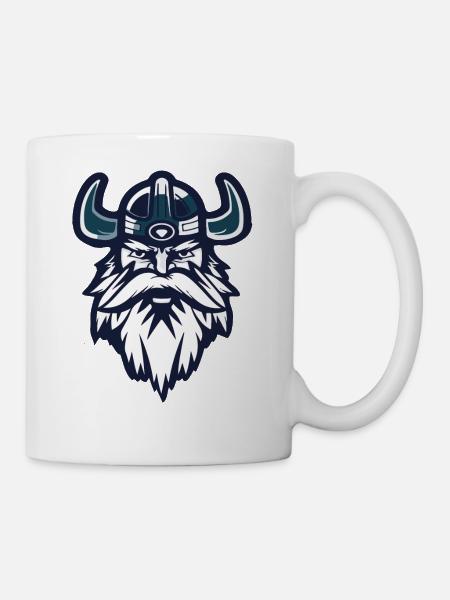 Wikinger - Tasse - Weiß