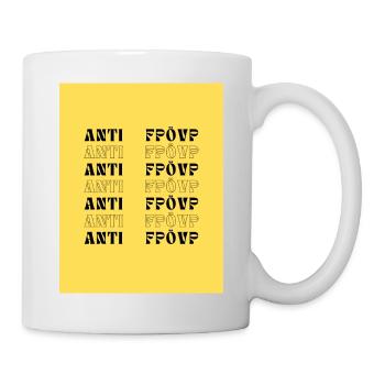 ANTI FPÖVP - Mug blanc - blanc - Droite
