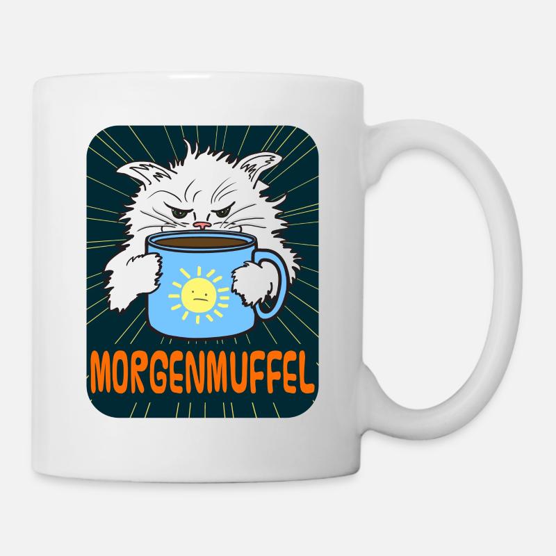 Morgenmuffel - Tasse - Weiß