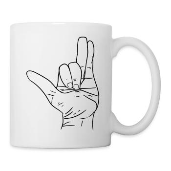 Yoga Meditation Spa Namaste - Tasse - Weiß - Rechts