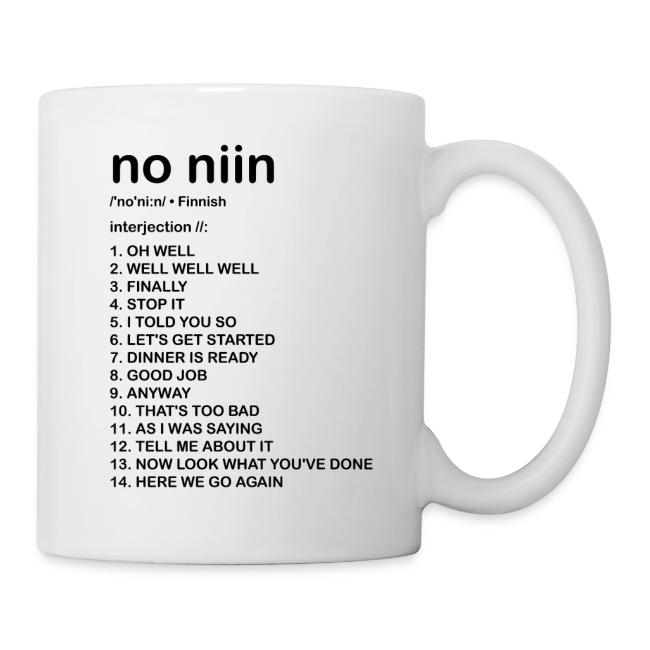 no niin in english