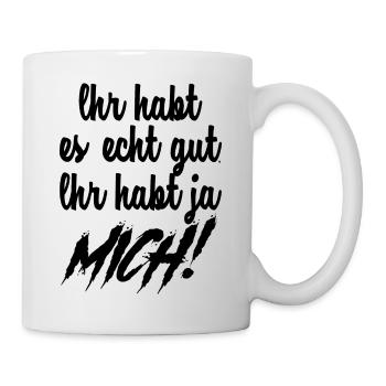 Funny Saying Picture Funny Humor Gift Idea - Mug - white - Right