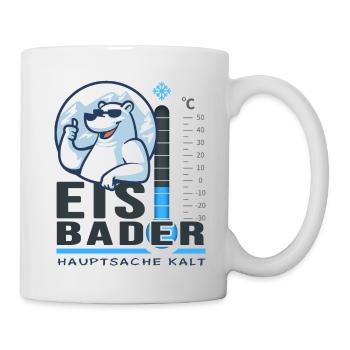 baths, water, winter bathing, bath - Mug - white - Right