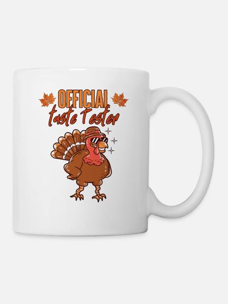 Funny Turkey Thanksgiving - Mug - white