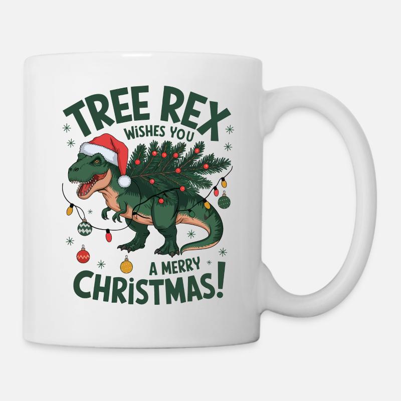 Baum Rex - Tasse - Weiß